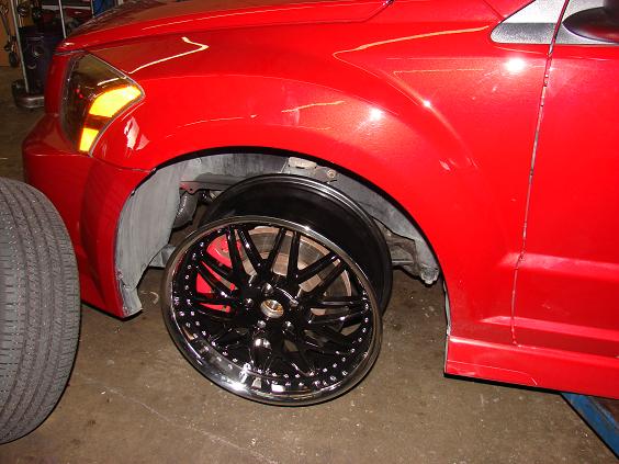 Caliber SRT4 wheels didnt fit 