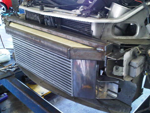 MPx Prototype Crash Bar for use with intercooler on 2003-2005 Dodge Neon SRT-4
