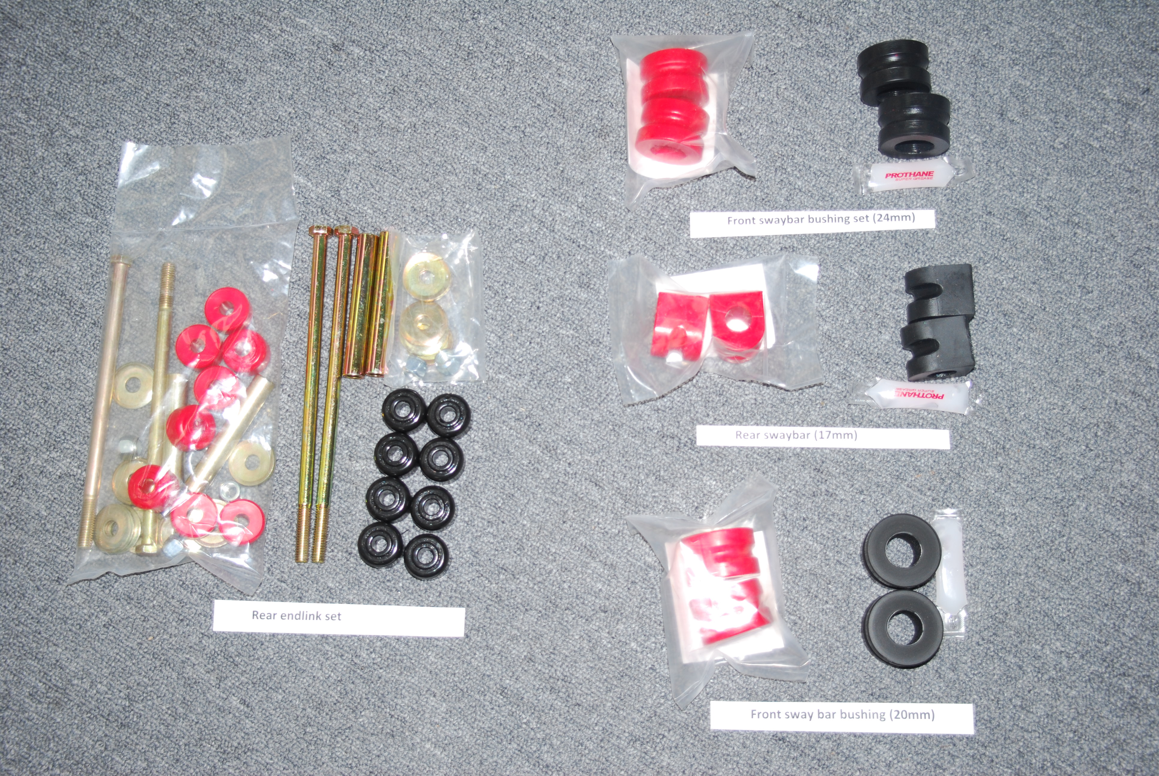 Energy Suspension vs Prothane bushing kits for 03-05 Neon SRT4