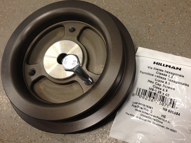 MPx pulley 95-99 Neon and 00-05 Neon/SRT4 removal bolt 