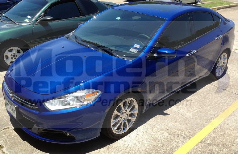 2013+ Dodge Dart with Eibach pro kit lowering springs