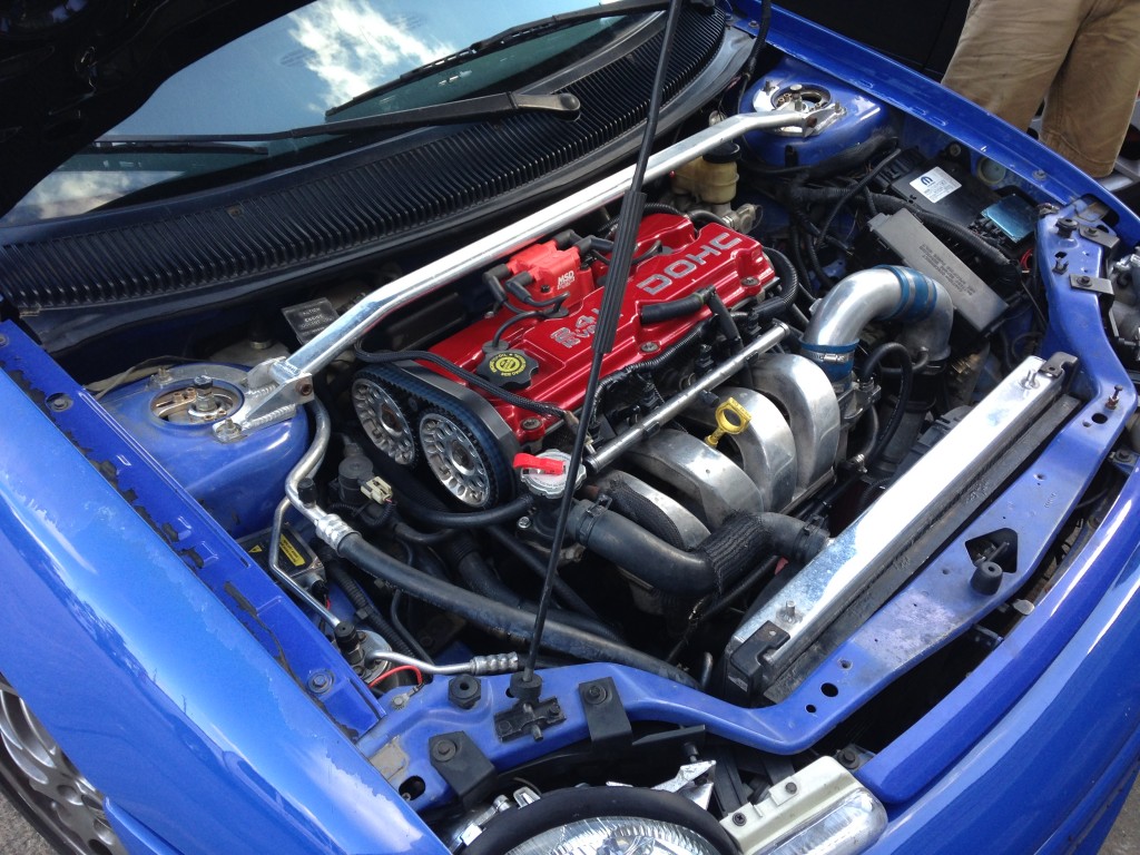 1997 Dodge Neon Lapis Blue Coupe w 2.4 Swap 
