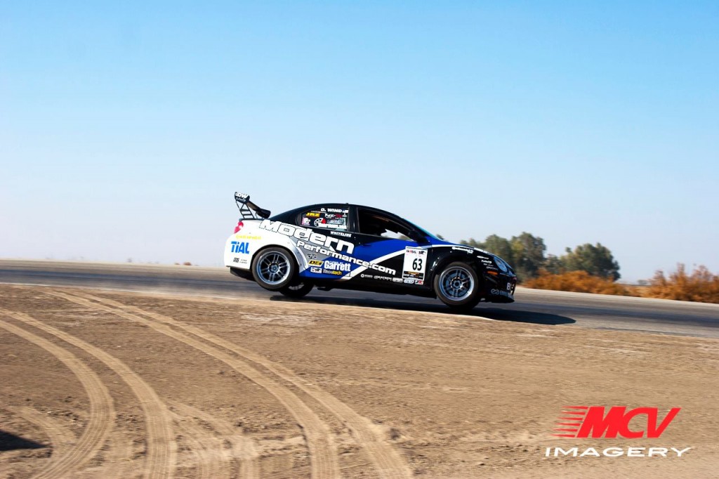 MP sponsored Time Attack car piloted by Doug Wind getting some AIR! 