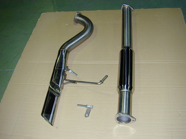 Photos of our first production Neon SRT4 side exit exhaust