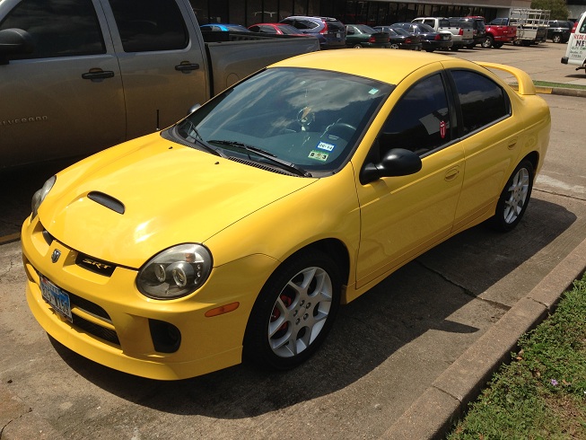 Permalink to A original, yellow 2003 Dodge SRT4 owned by Mr Griswold. 